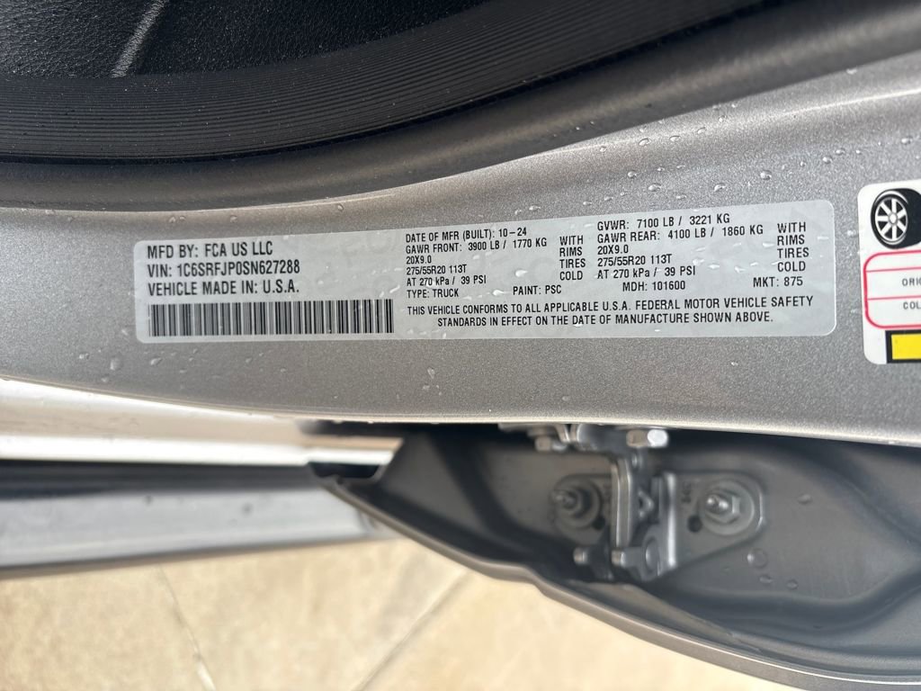 Used 2025 RAM 1500 Laramie image 34