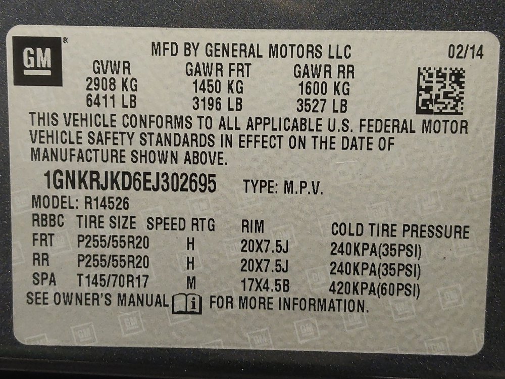 Used 2014 Chevrolet Traverse LTZ FWD image 33