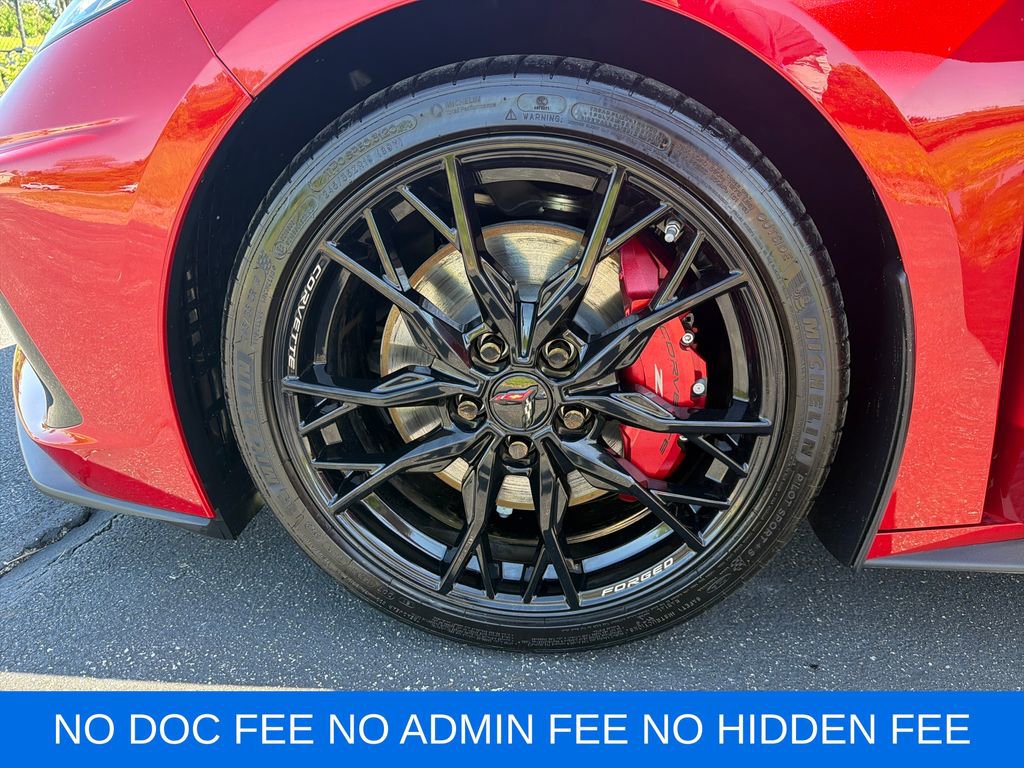 Used 2024 Chevrolet Corvette Stingray Preferred Cpe w/ Z51 Performance Package RWD image 28