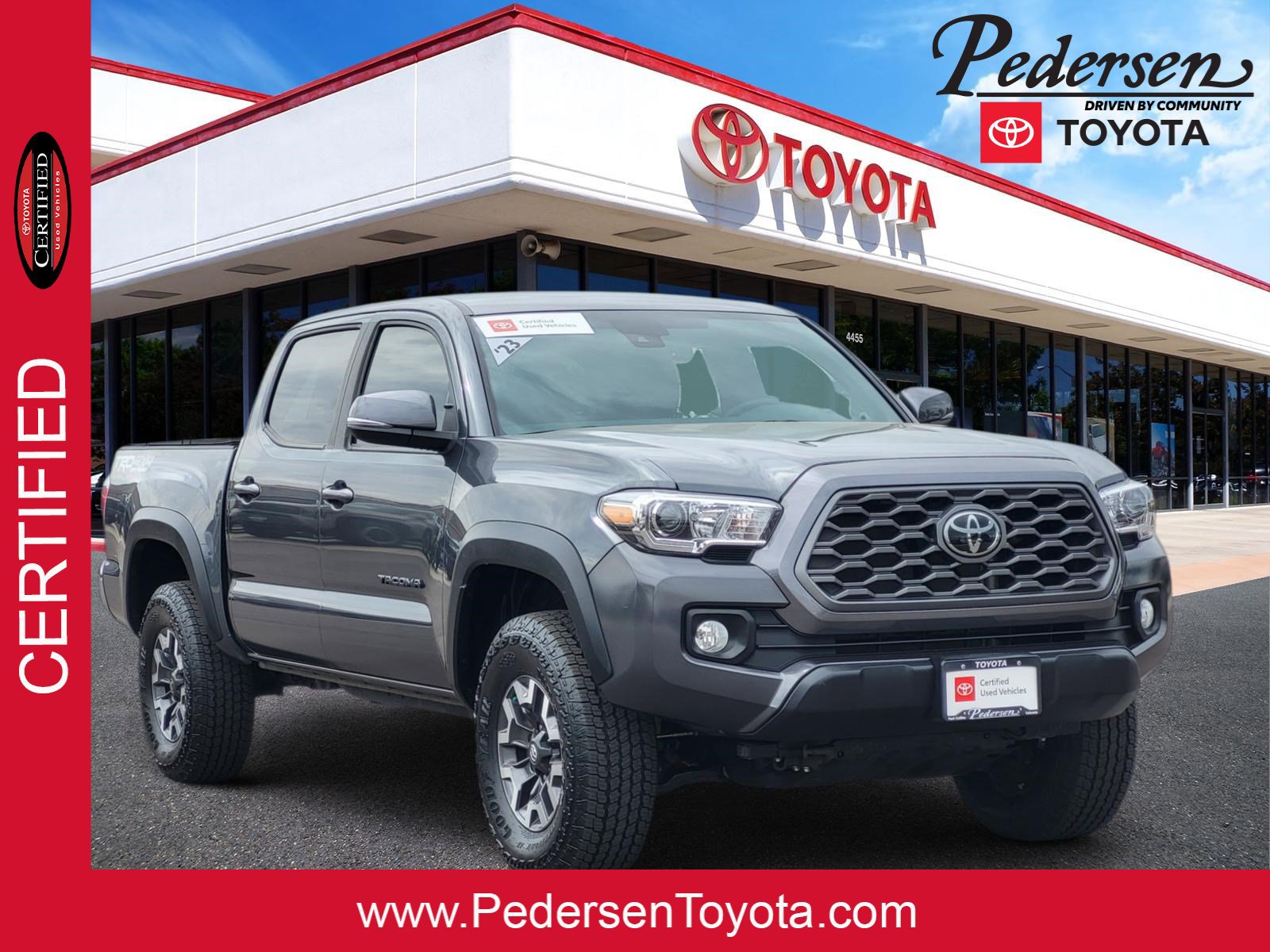 Certified 2023 Toyota Tacoma TRD Off-Road w/ Black Out Package (TMS)
