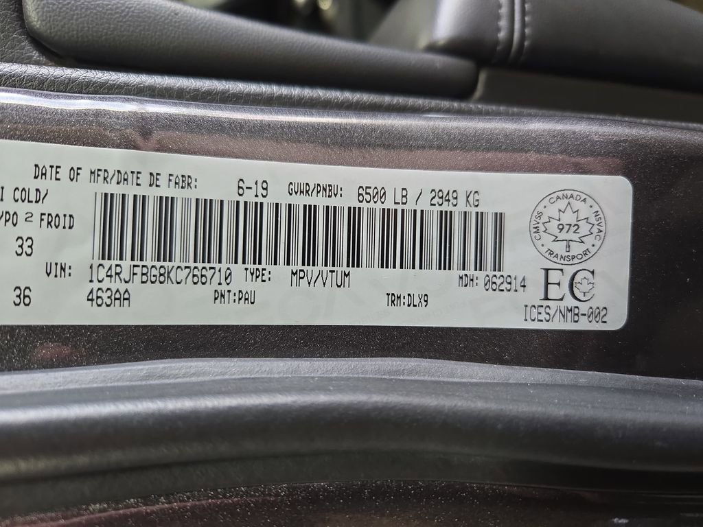 Used 2019 Jeep Grand Cherokee Limited w/ Luxury Group II AWD/4WD image 39