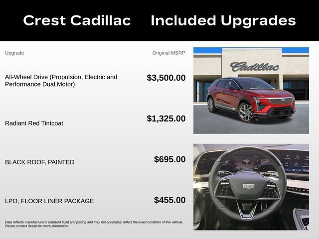 New 2027 Cadillac Optiq Luxury w/ LPO, Floor Liner Package AWD/4WD image 5