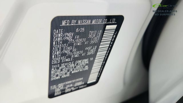 Used 2026 Nissan Armada PRO-4X w/ Captain's Chari Seat Package AWD/4WD image 63