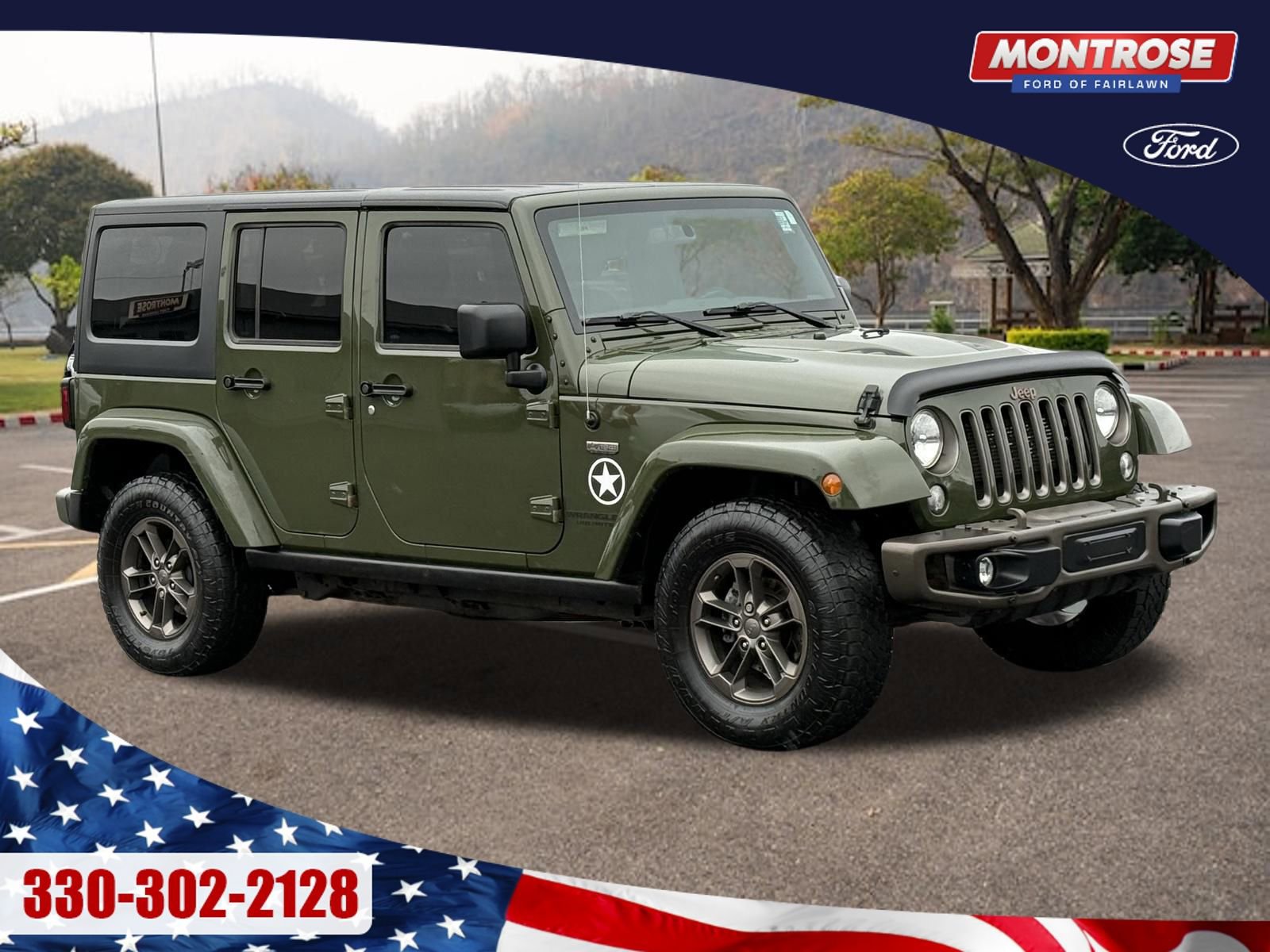 Used 2016 Jeep Wrangler Unlimited Sahara image 1