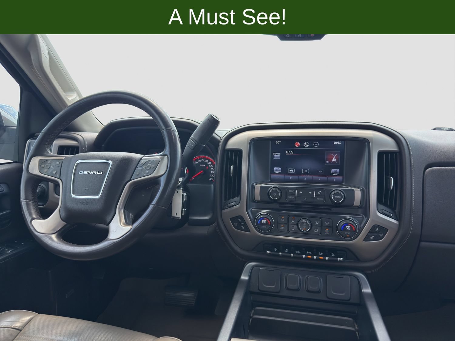 Used 2015 GMC Sierra 1500 Denali w/ Driver Alert Package AWD/4WD image 14
