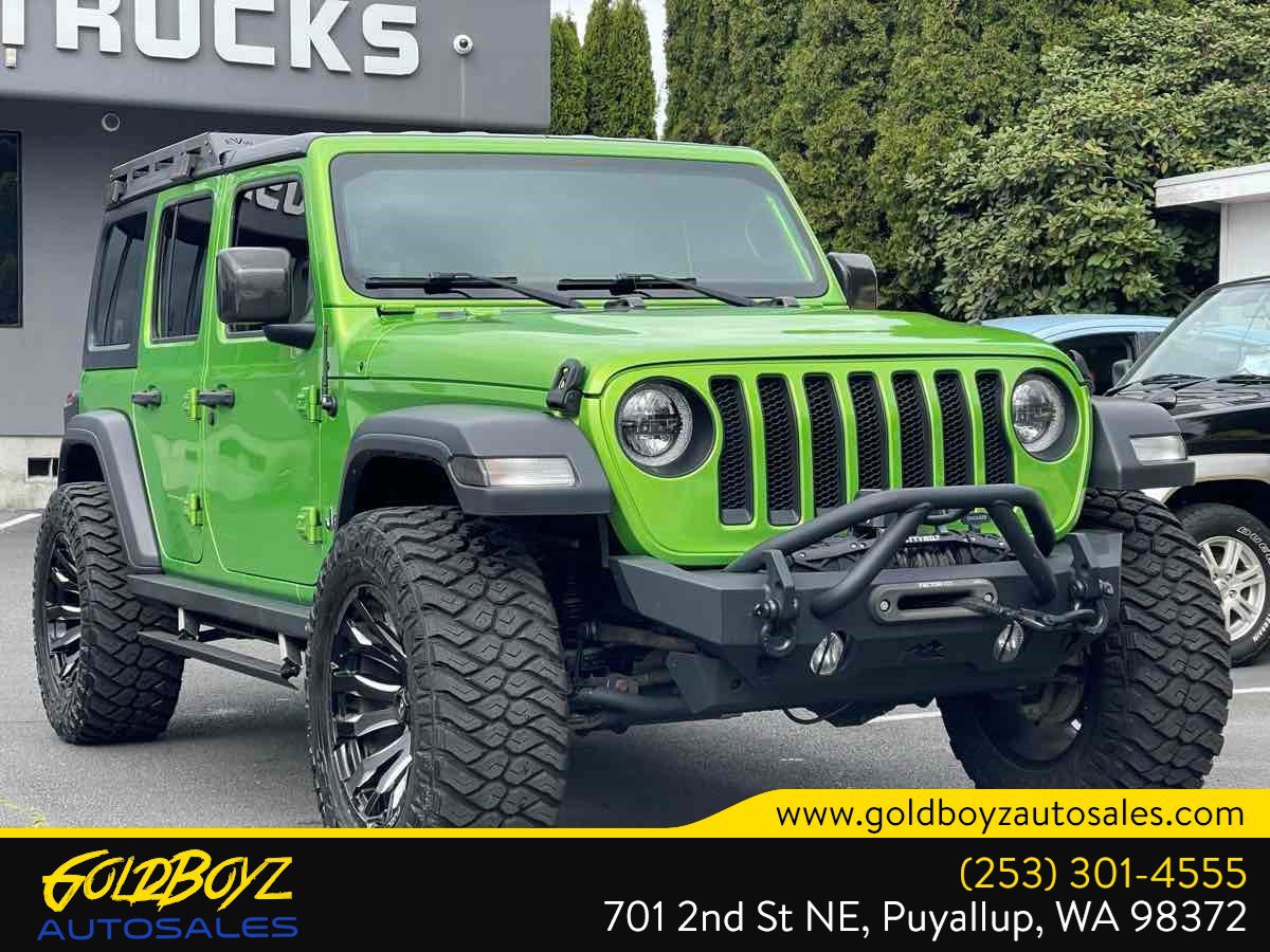 Used 2019 Jeep Wrangler Unlimited Sport w/ Technology Group AWD/4WD image 2