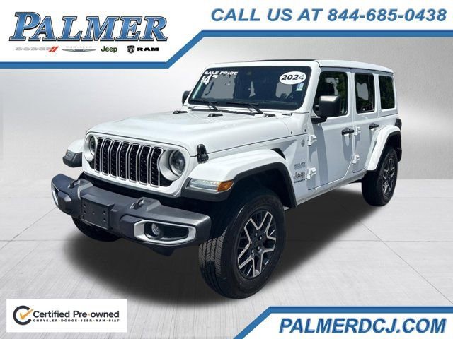 Certified 2024 Jeep Wrangler Unlimited Sahara w/ Technology Group AWD/4WD video 1