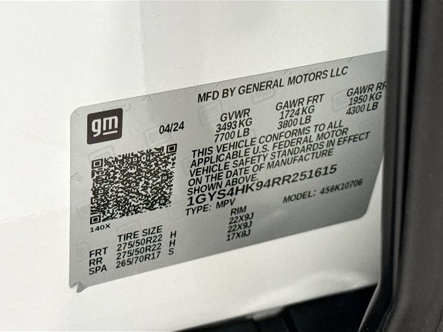 Certified 2024 Cadillac Escalade V AWD/4WD image 28