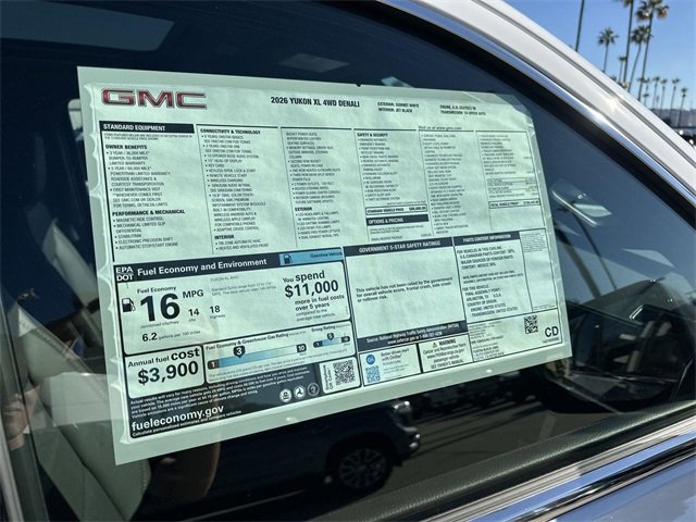 New 2026 GMC Yukon XL Denali w/ Denali Reserve Package image 33