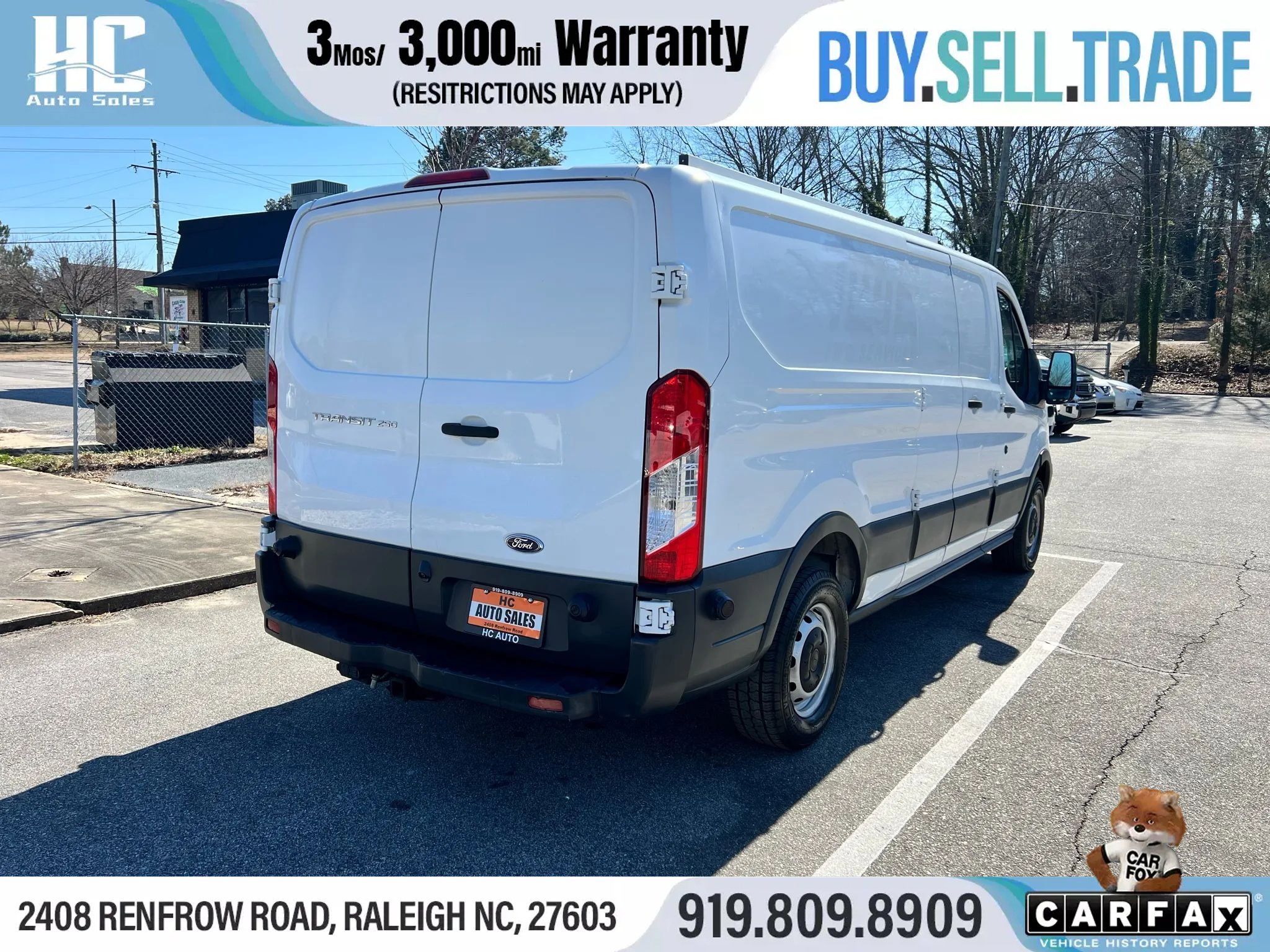 Used 2017 Ford Transit 250 148 Low Roof image 6