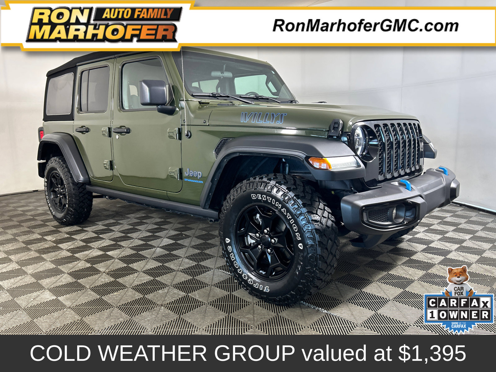 Used 2023 Jeep Wrangler Unlimited w/ Cold Weather Group AWD/4WD 360° Tour