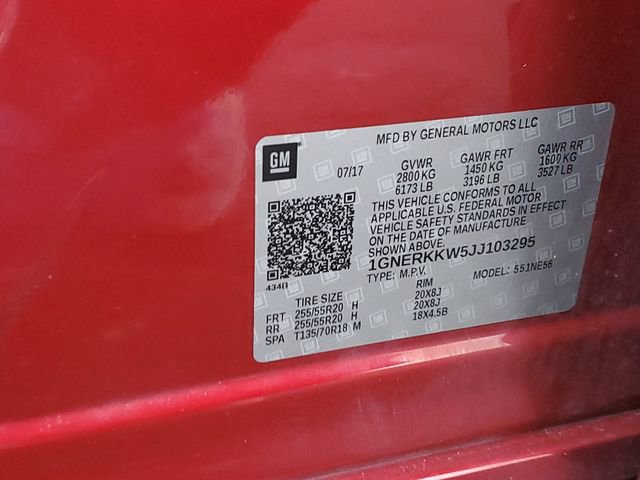 Used 2018 Chevrolet Traverse Premier w/ Driver Confidence II Package image 34