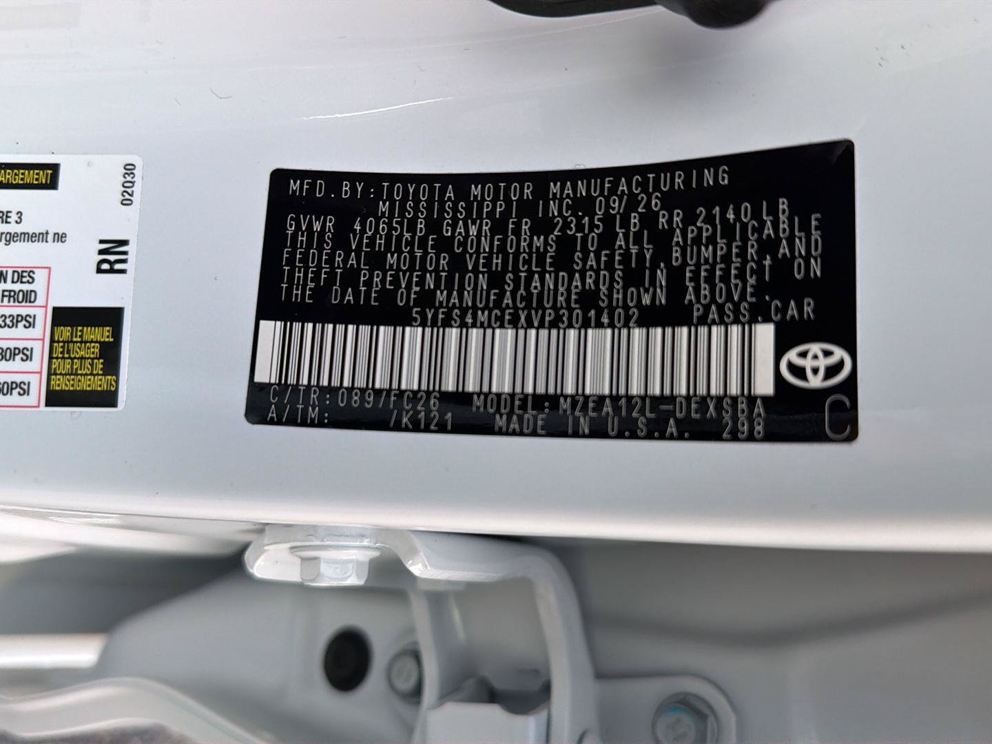 New 2027 Toyota Corolla SE FWD image 34