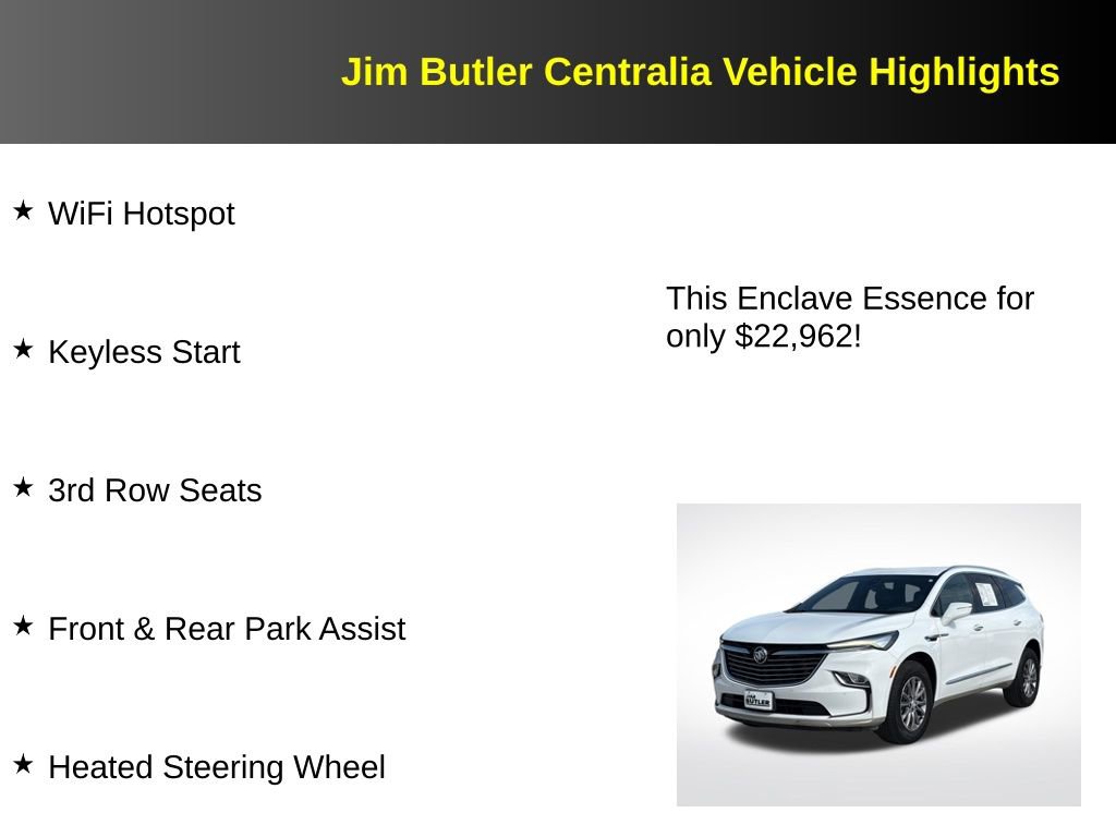 Used 2022 Buick Enclave Essence FWD image 11