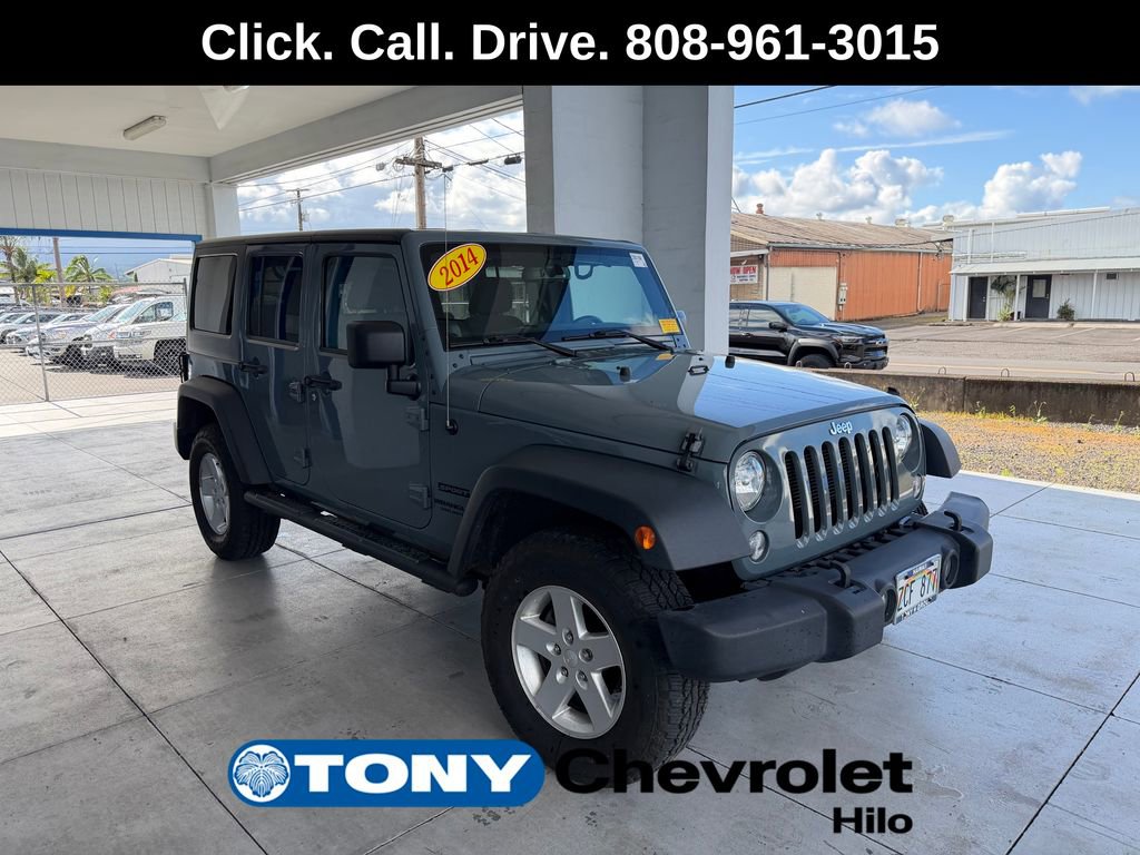Used 2014 Jeep Wrangler Unlimited Sport w/ Quick Order Package 24S AWD/4WD image 8