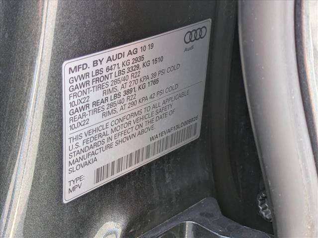 Used 2020 Audi Q8 Premium Plus w/ Premium Plus Package AWD/4WD image 29
