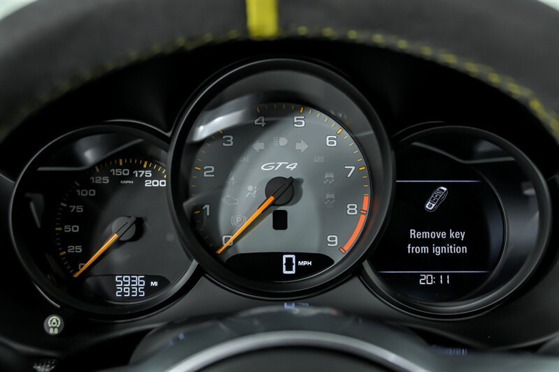 Used 2016 Porsche Cayman GT4 RWD image 21