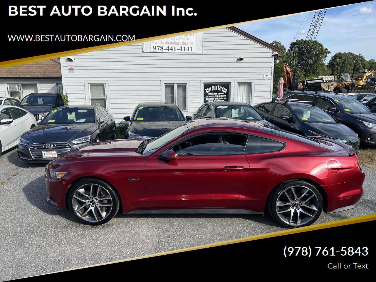 Used 2015 Ford Mustang GT Premium w/ Equipment Group 401A image 1
