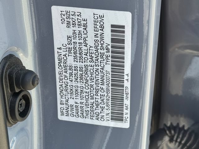 Certified 2022 Honda CR-V EX image 30