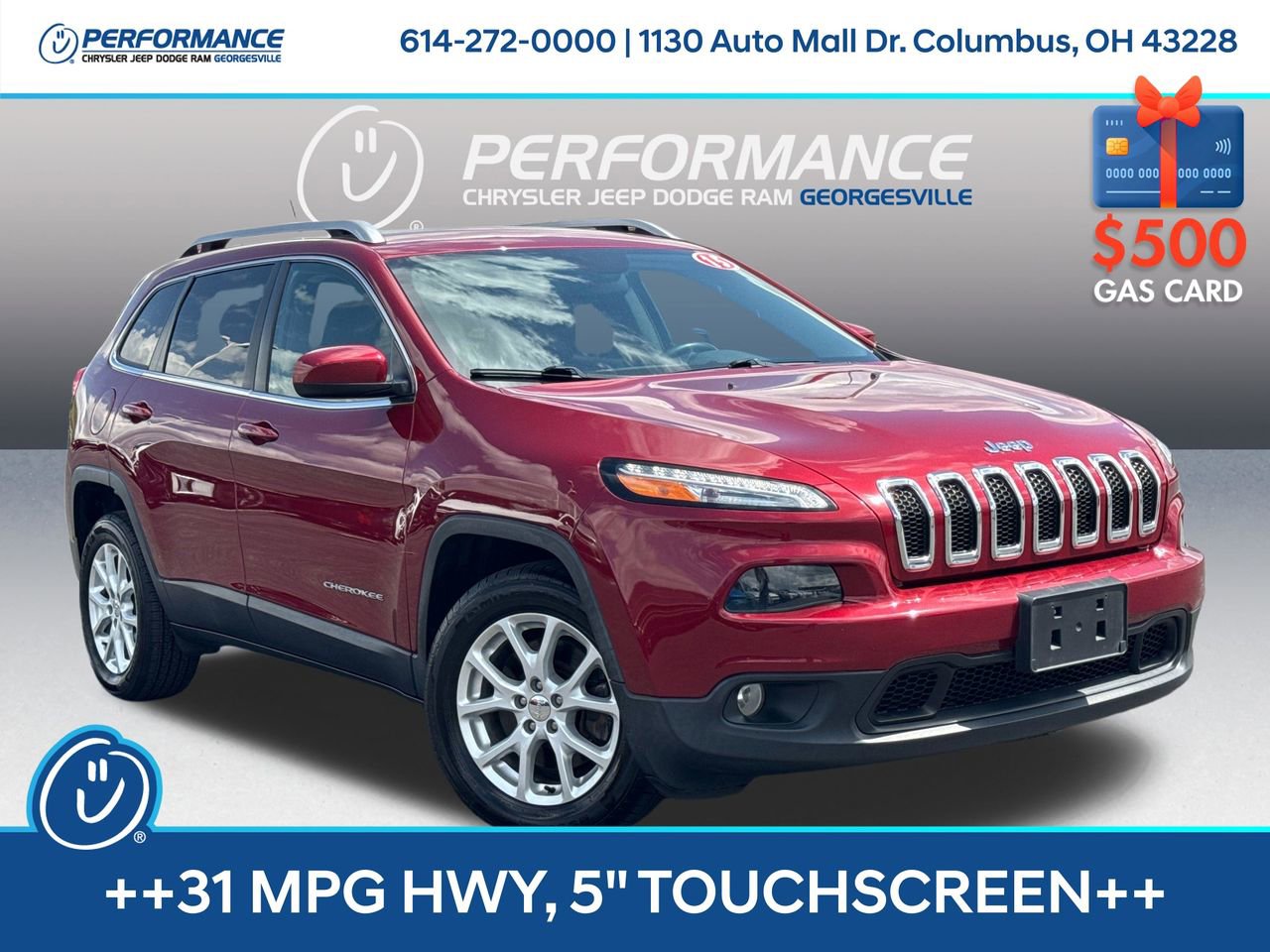 Used 2015 Jeep Cherokee Latitude