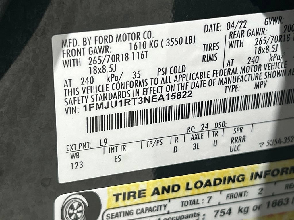 Used 2022 Ford Expedition Timberline AWD/4WD image 54