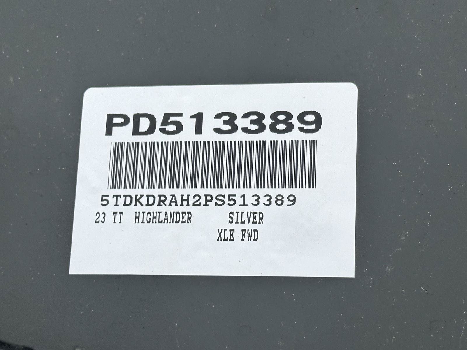 Used 2023 Toyota Highlander XLE FWD image 64