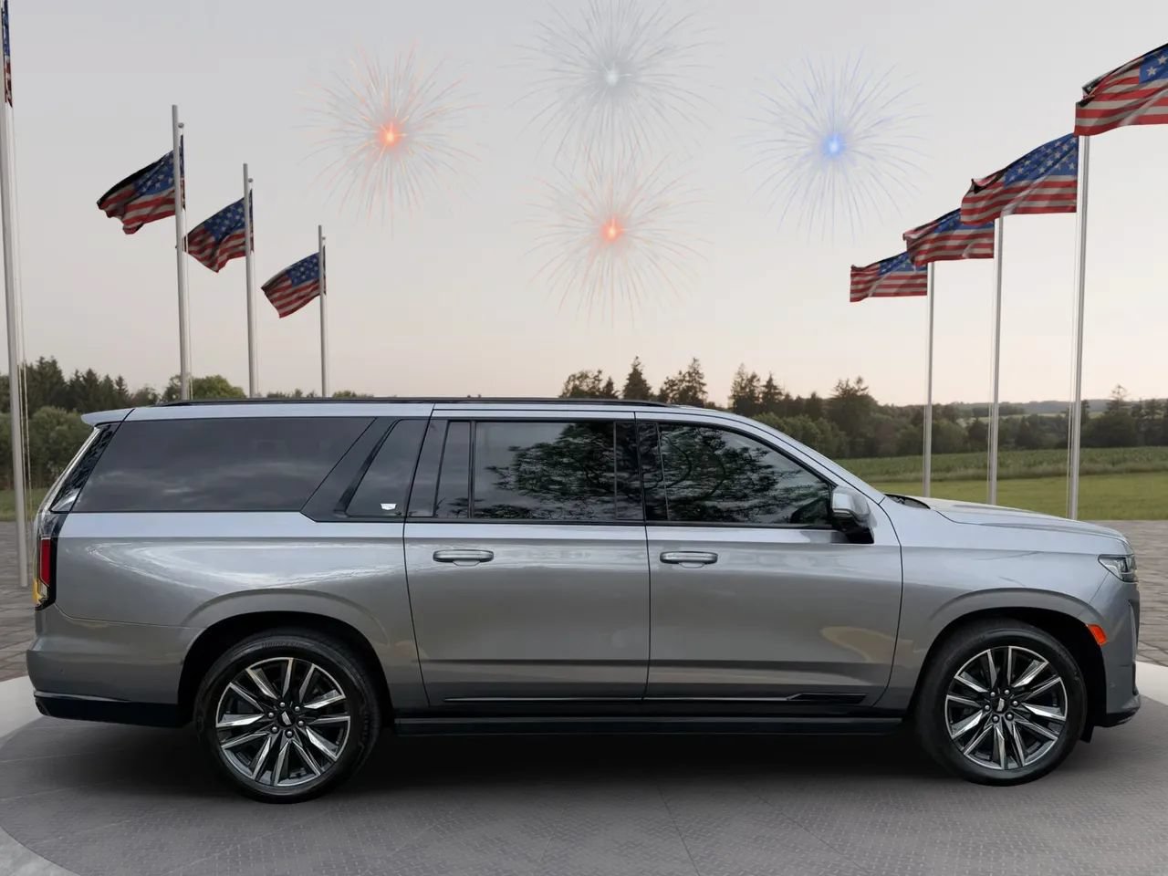 Used 2021 Cadillac Escalade ESV Sport w/ Driver Assist Tech Package AWD/4WD image 8