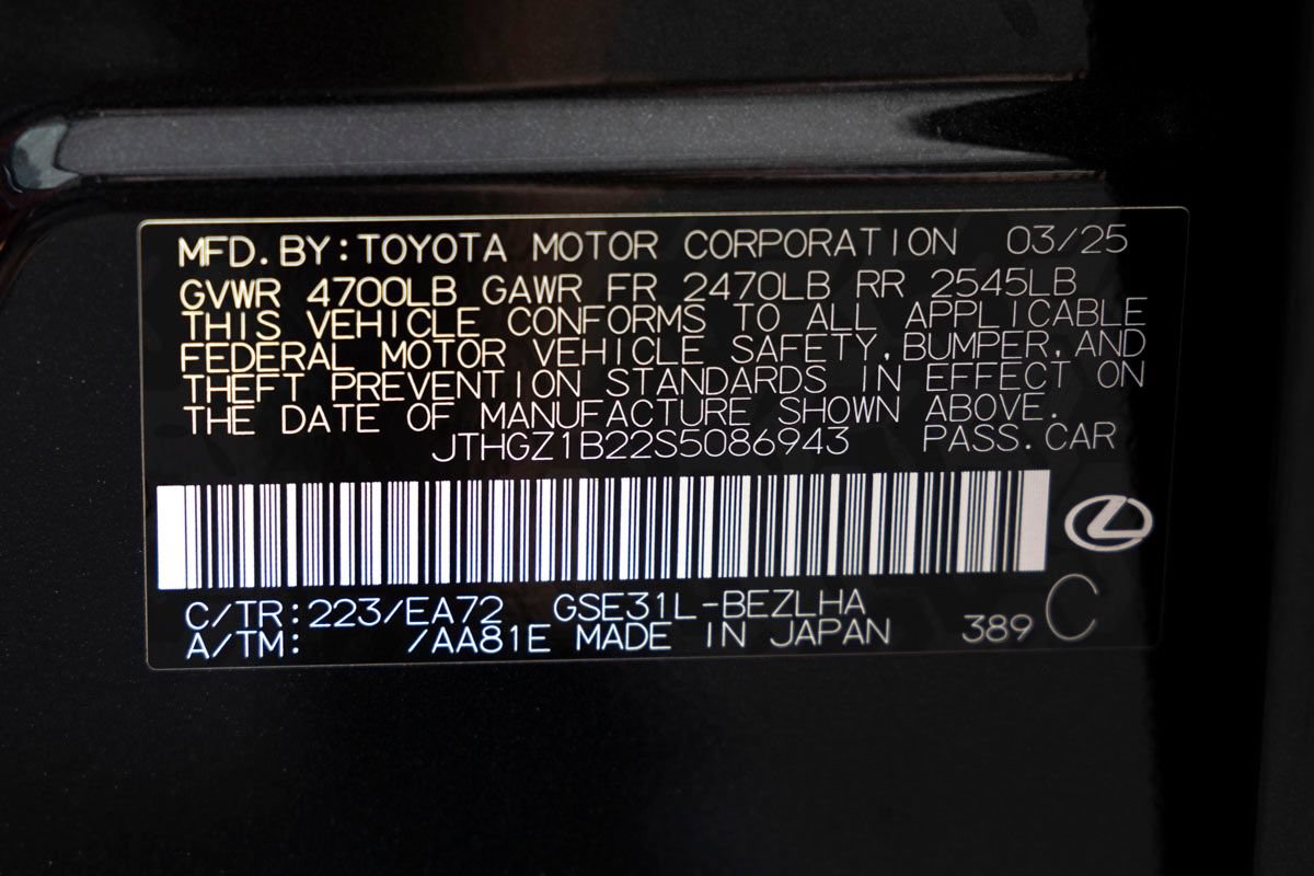 Used 2025 Lexus IS 350 F Sport w/ Navigation Package RWD image 42