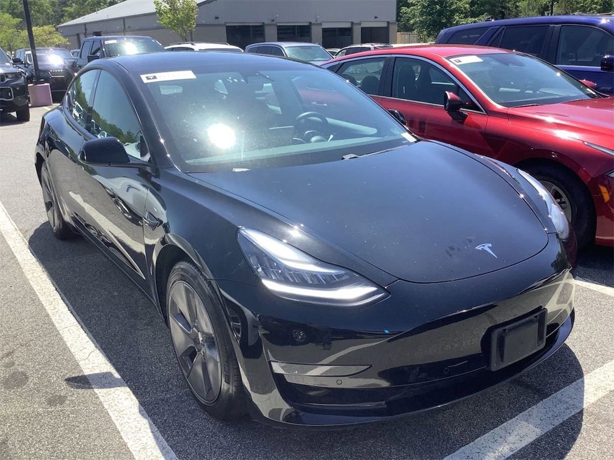 Used 2021 Tesla Model 3 Long Range AWD/4WD image 2