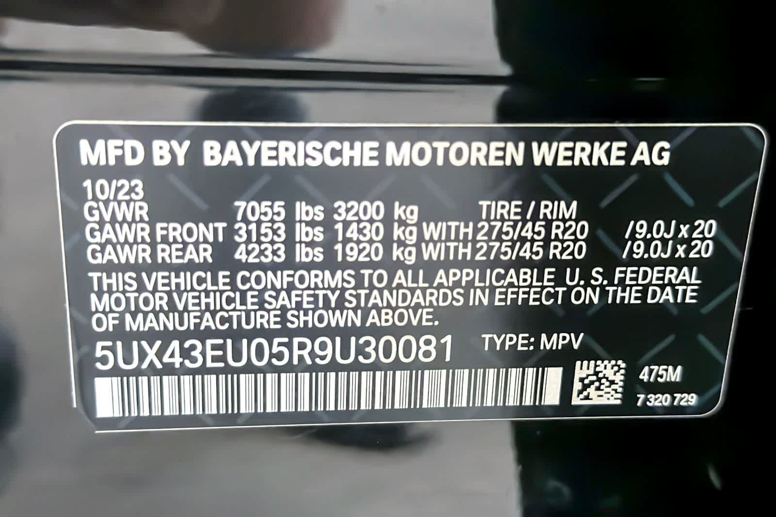 Used 2024 BMW X5 xDrive50e w/ M Sport Package AWD/4WD image 30