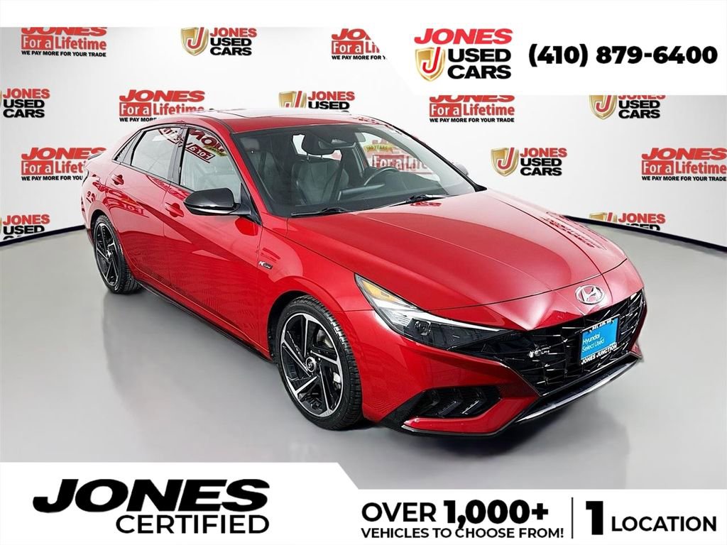 Certified 2022 Hyundai Elantra N Line image 1