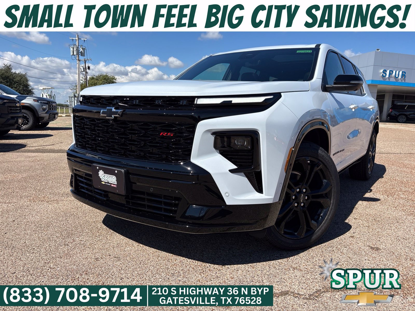 New 2027 Chevrolet Traverse RS AWD/4WD 360° Tour