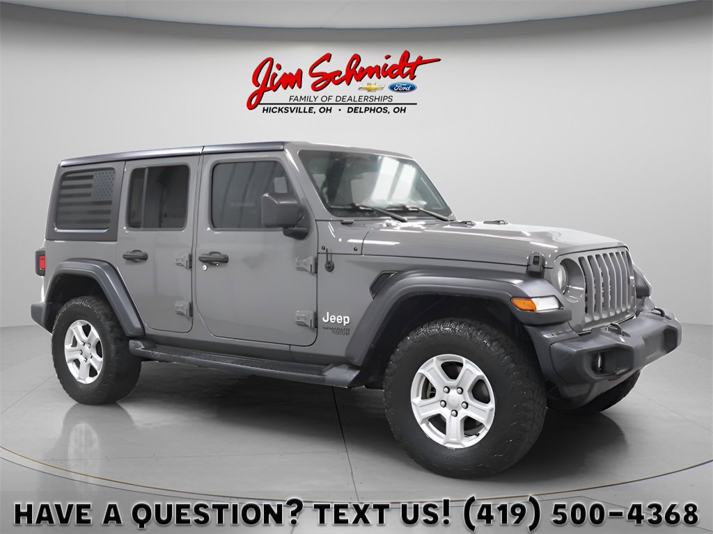 Used 2020 Jeep Wrangler Unlimited Sport S image 1