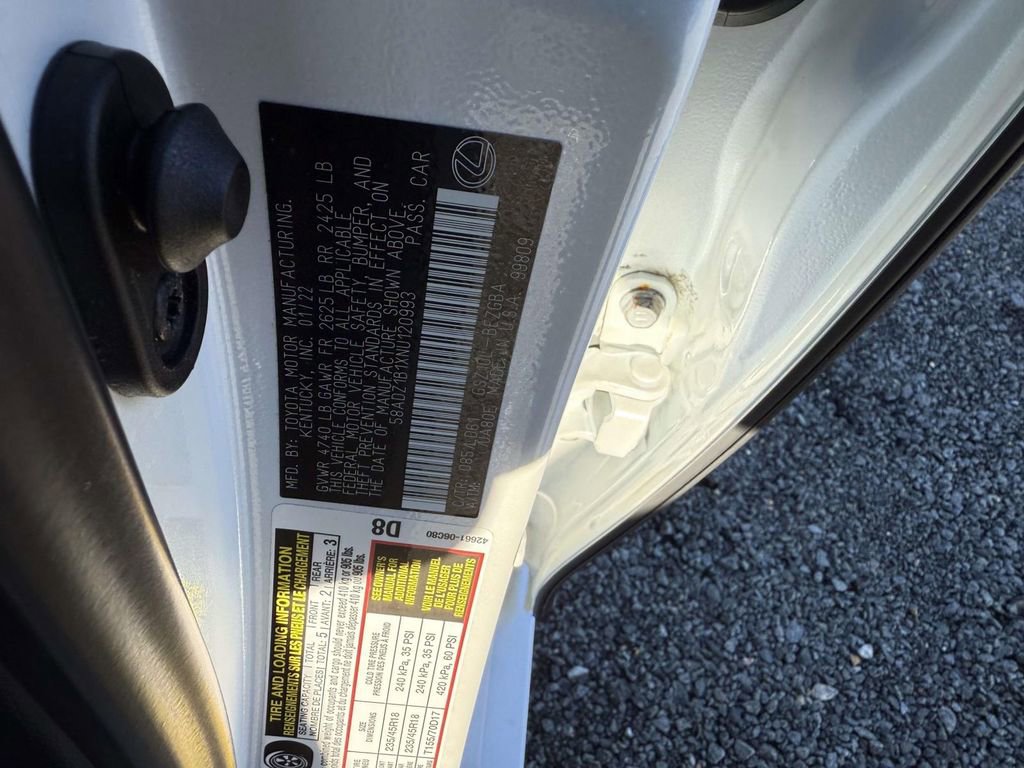 Used 2022 Lexus ES 350 w/ Premium Package image 31