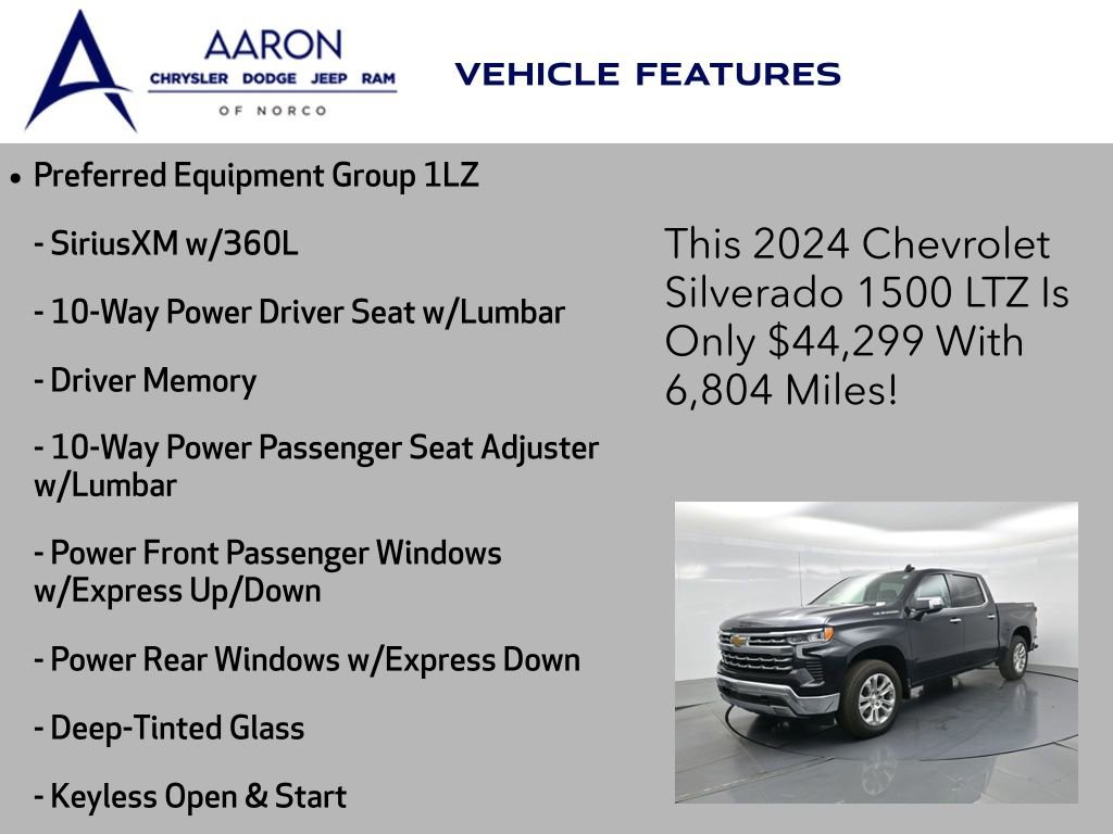 Used 2024 Chevrolet Silverado 1500 LTZ image 4