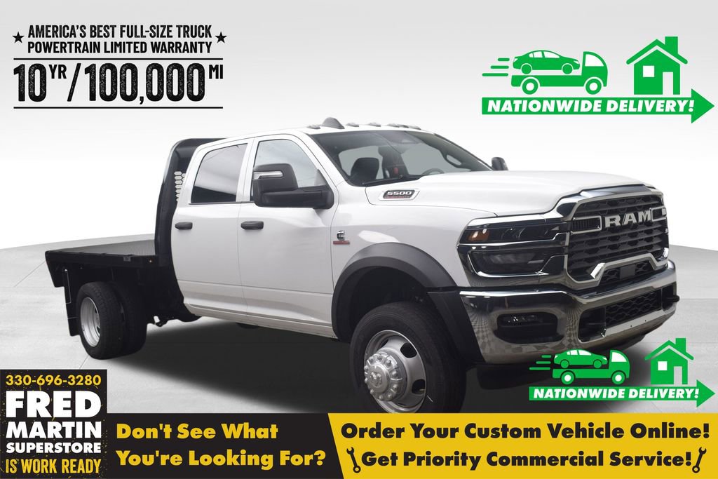 New 2026 RAM 5500 Tradesman w/ Chrome Appearance Group