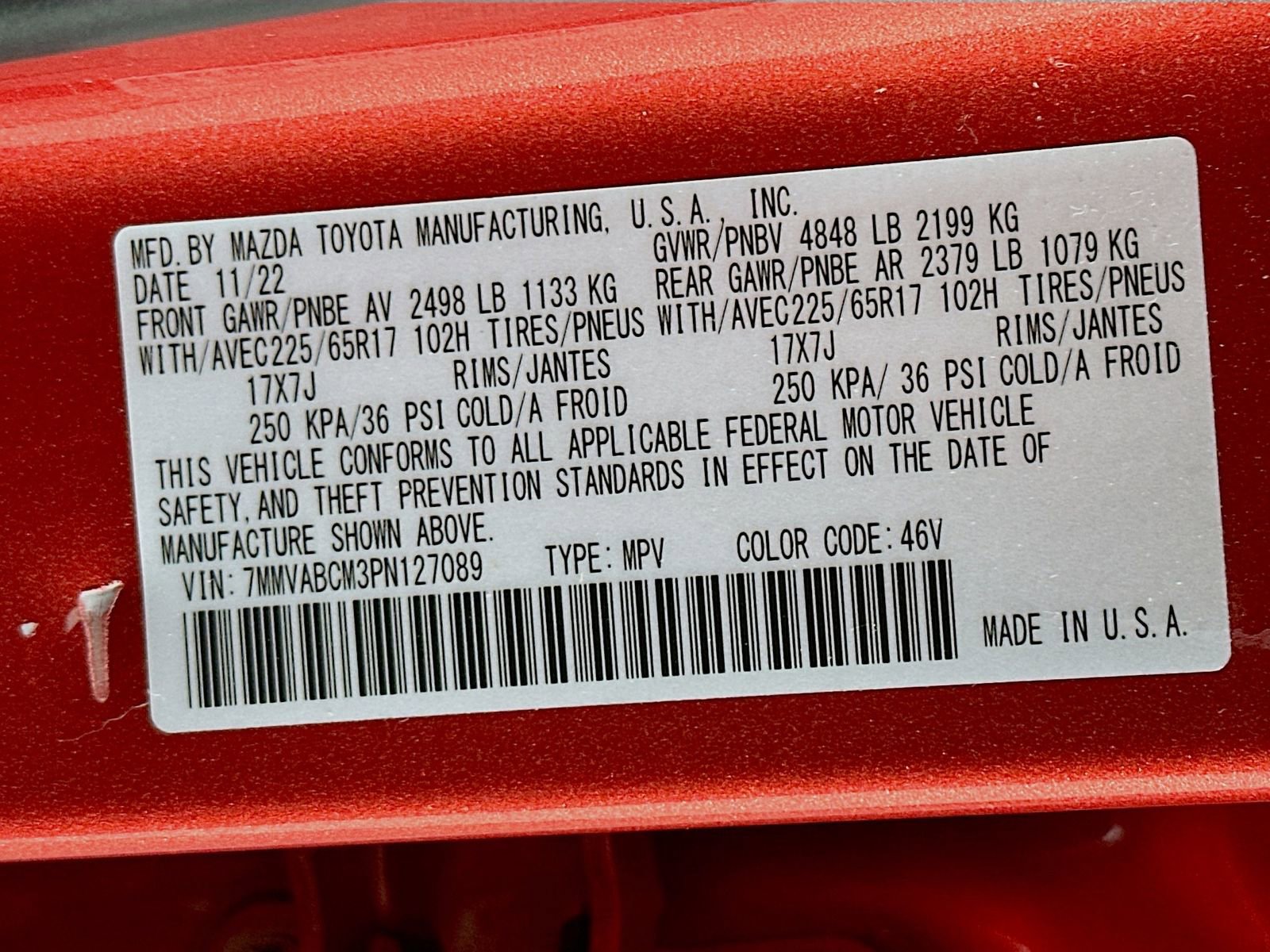 Certified 2023 MAZDA CX-50 2.5 S w/ Cargo Package AWD/4WD image 33