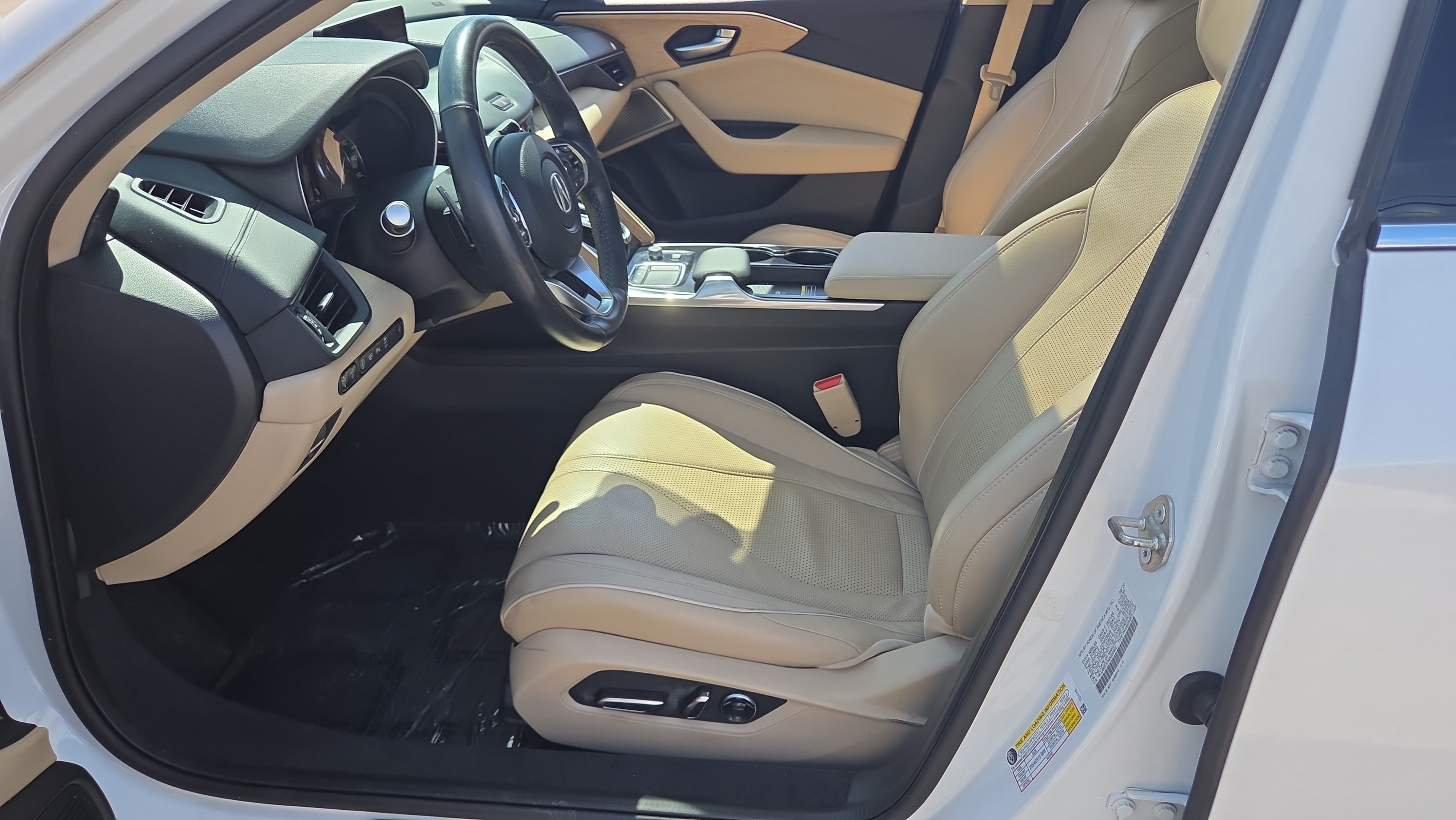Certified 2021 Acura TLX w/ Advance Package FWD image 9