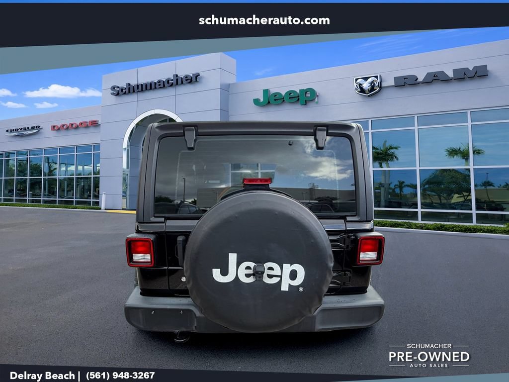 Certified 2020 Jeep Wrangler Sport AWD/4WD image 6