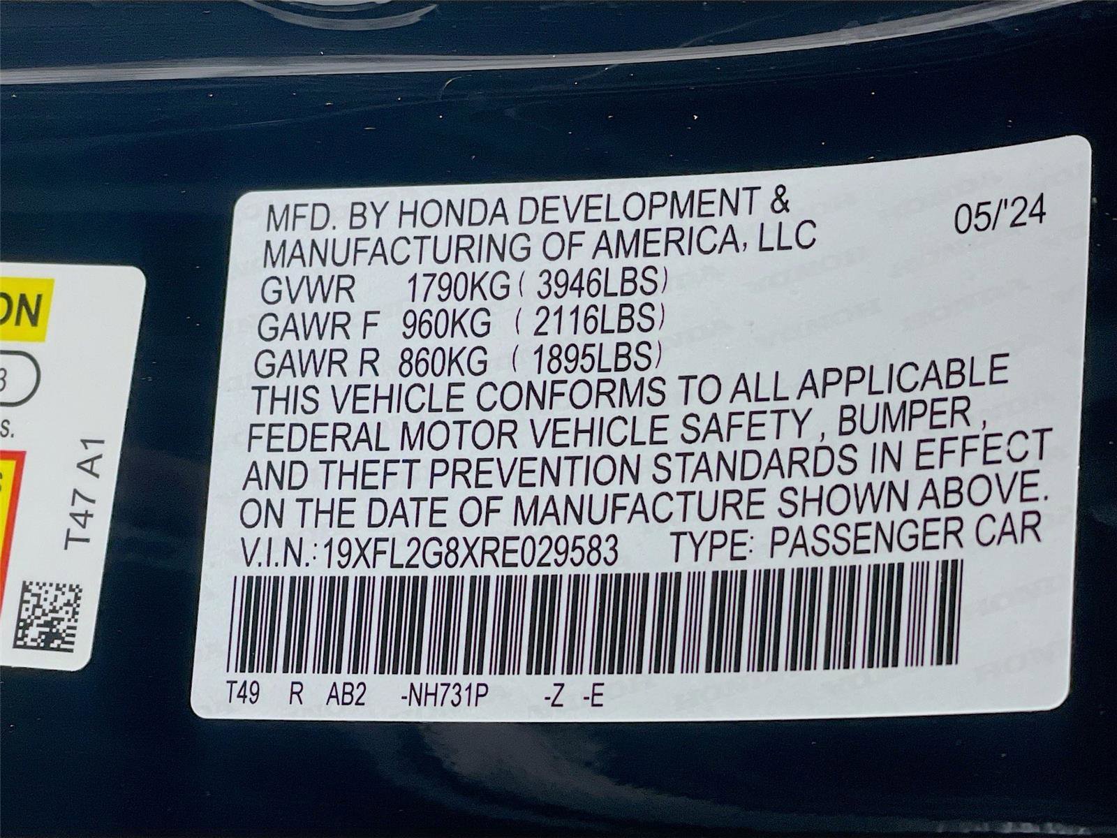 Used 2024 Honda Civic Sport image 31