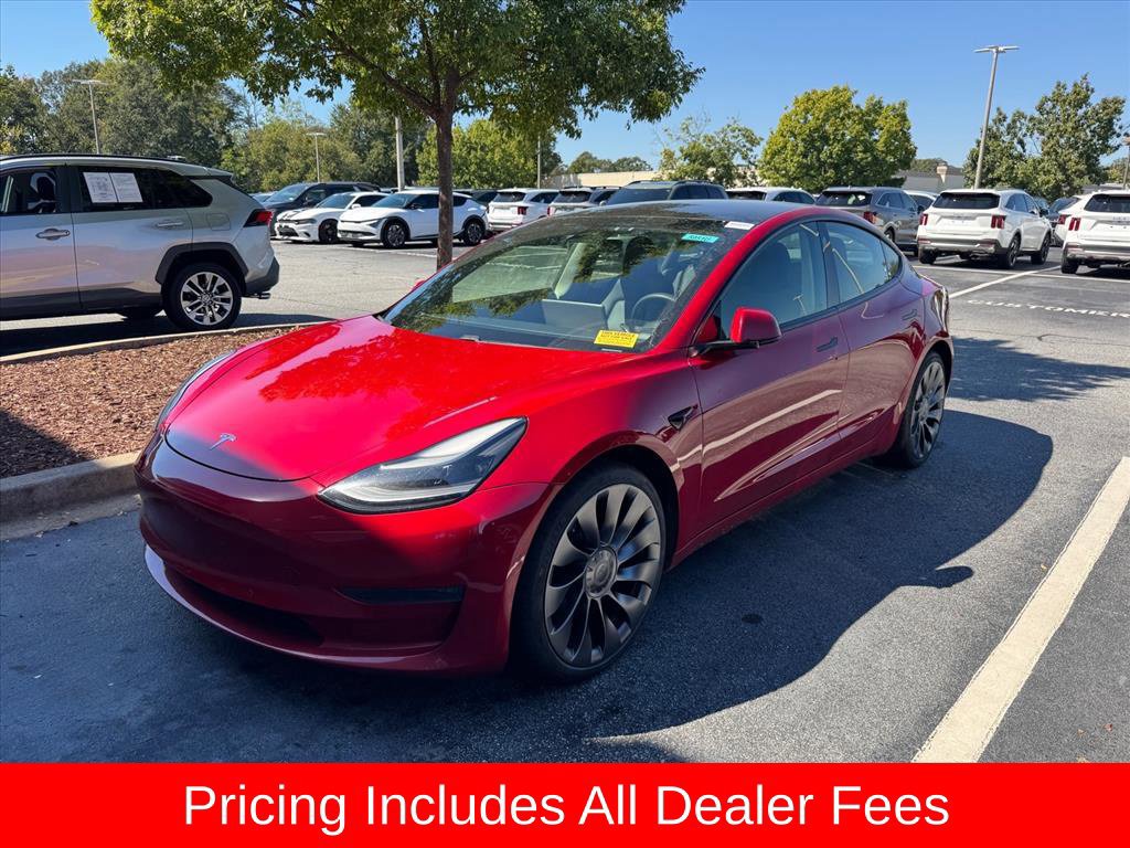 Used 2021 Tesla Model 3 Performance AWD/4WD image 9