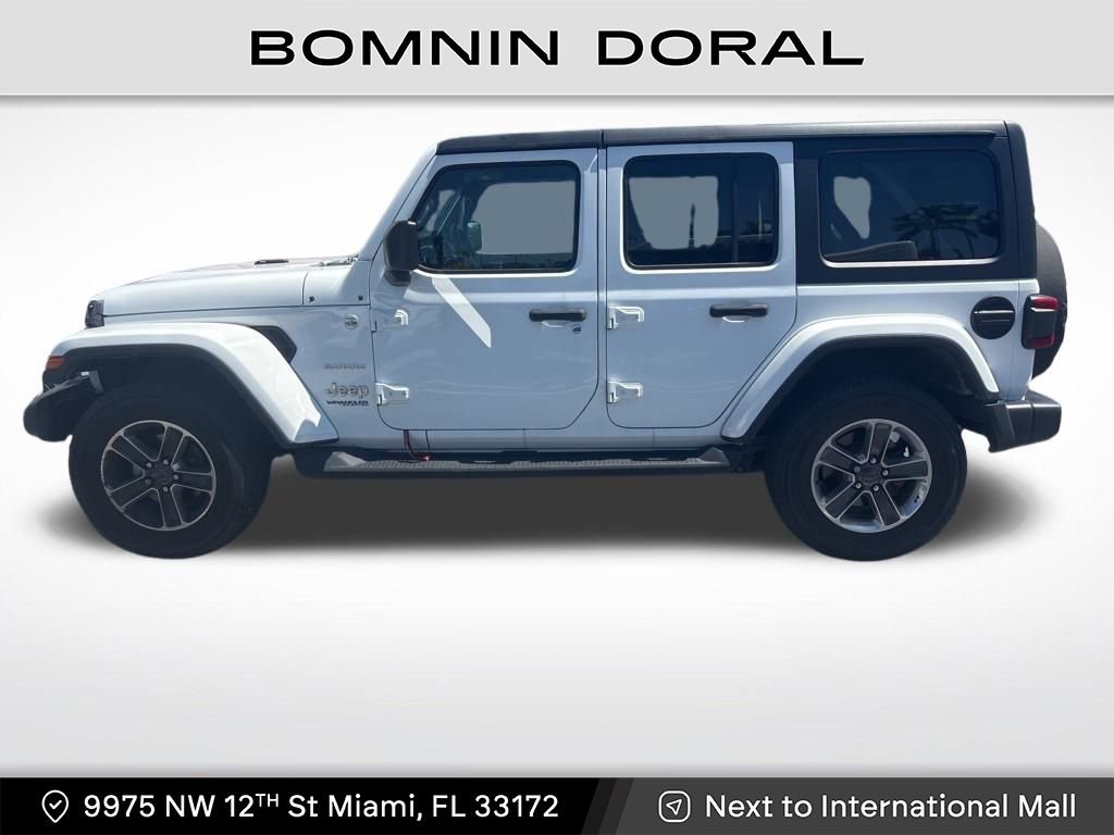 Used 2020 Jeep Wrangler Unlimited Sahara image 1