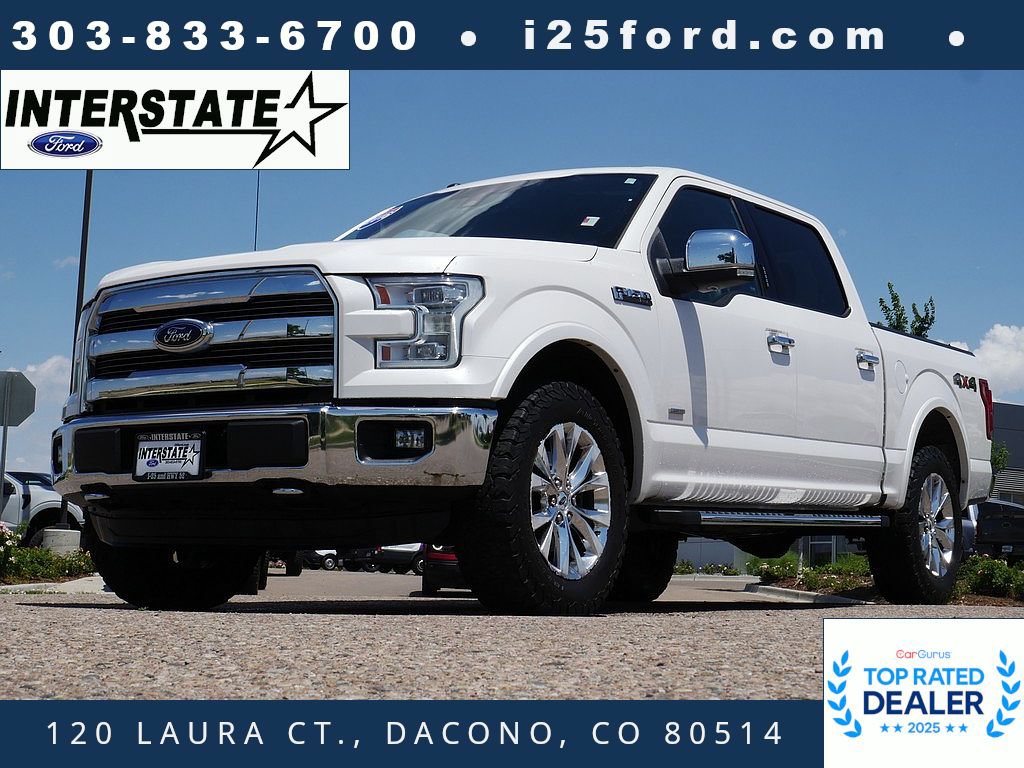 Used 2016 Ford F150 Lariat w/ Equipment Group 502A Luxury
