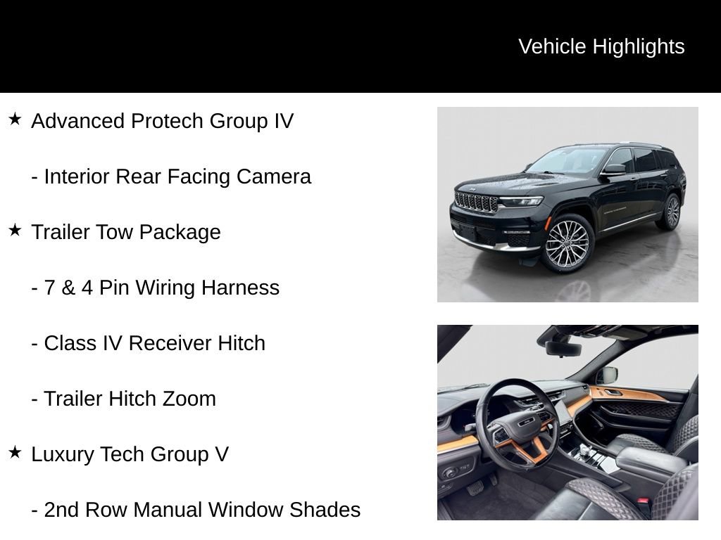 Used 2021 Jeep Grand Cherokee L Summit AWD/4WD image 16