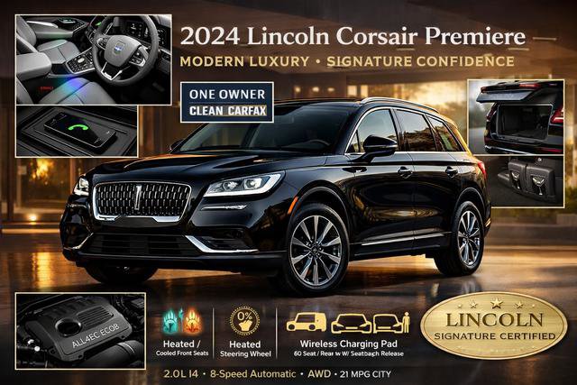 Certified 2024 Lincoln Corsair AWD w/ Equipment Group 101A image 3