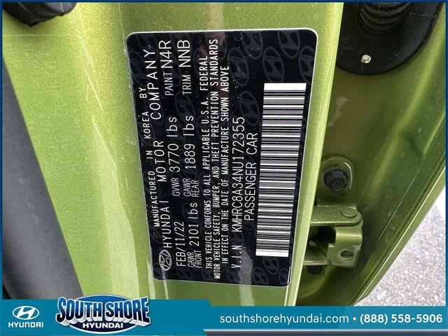 Certified 2022 Hyundai Venue SEL image 17