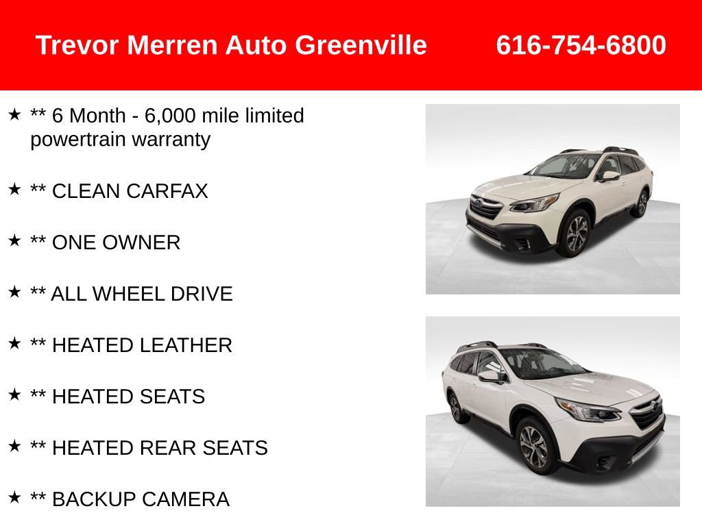 Used 2022 Subaru Outback Limited image 7