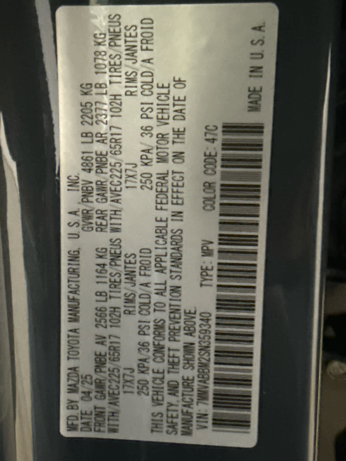 Certified 2025 MAZDA CX-50 AWD 2.5 S w/ Preferred Package image 19