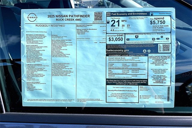New 2025 Nissan Pathfinder Rock Creek image 14