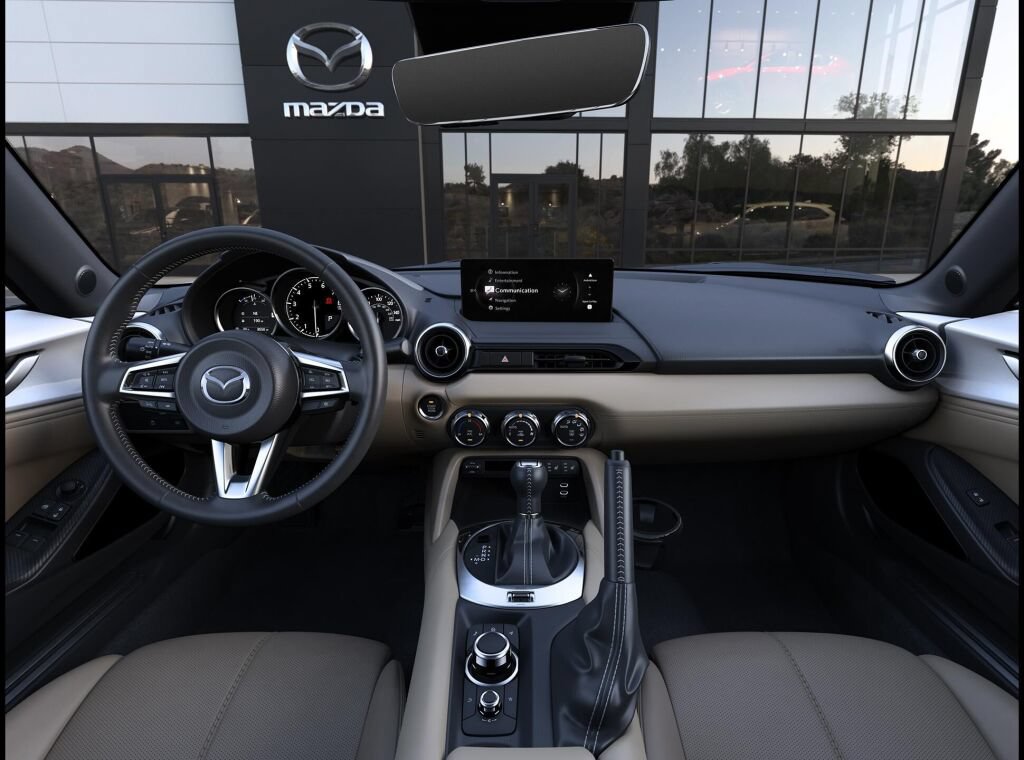 New 2026 MAZDA MX-5 Miata RF Grand Touring w/ Weather Package RWD image 2